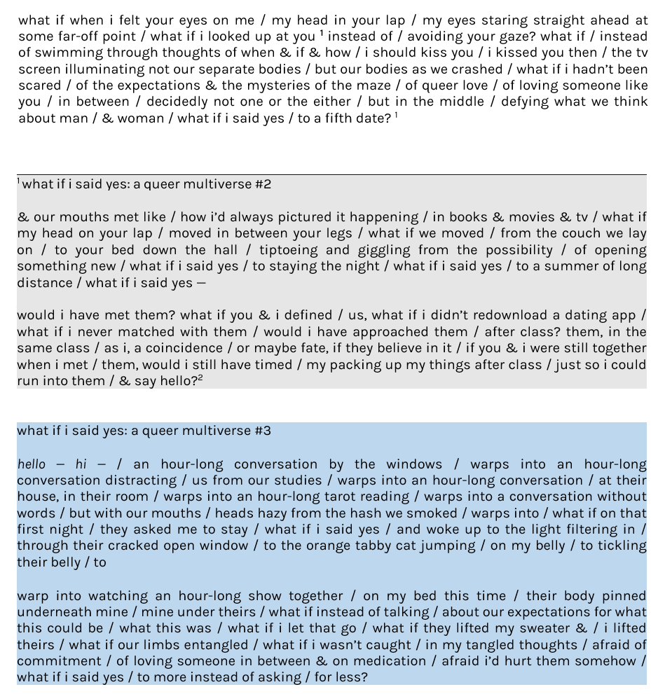 Monica Kim - what if i said yes a queer multiverse